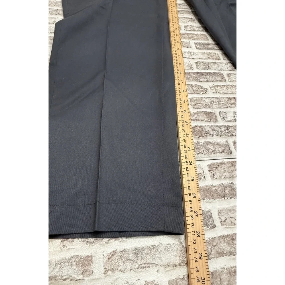 NOS VTG‎ 60s Sears Gray Workwear Perma Prest Pants 40x28 Dacron Talon Zip Luster